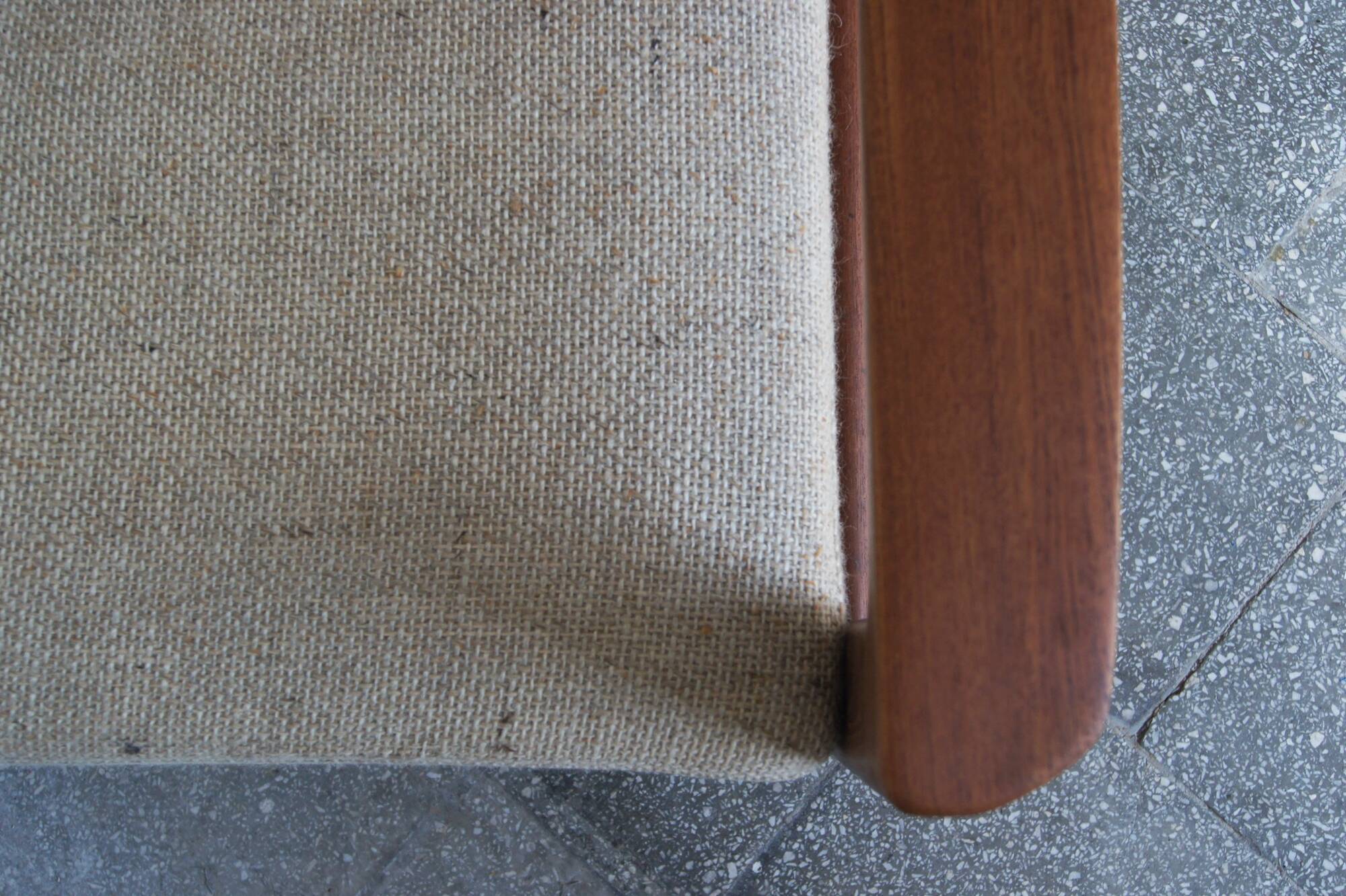 Fauteuil lounge en teck par Sven Ellekaer pour Komfort, Danemark, années 1960