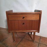 Scandinavian bedside tables by MDK design from the 1960s.