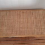 Vintage rattan desk