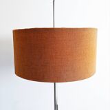 staff orange & chrome floor lamp 1960's