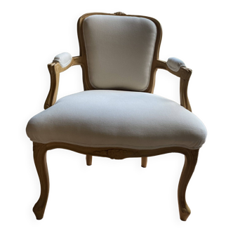 Classic chic Louis XV style convertible armchair