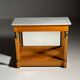 Empire style trumeau with marble top
