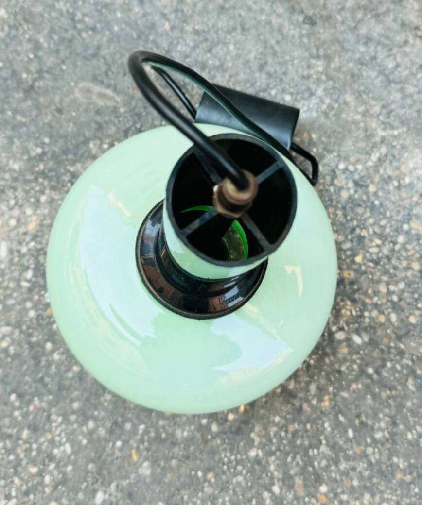 Lampada a sospensione vintage, anni '70