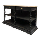 Console fin XIXème en chêne