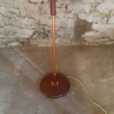 Lampadaire en teck du milieu du siècle