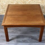 1960s/70s teak coffee table and side table by Glostrup Møbelfabrik Denmark
