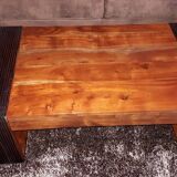 coffee table in the living room