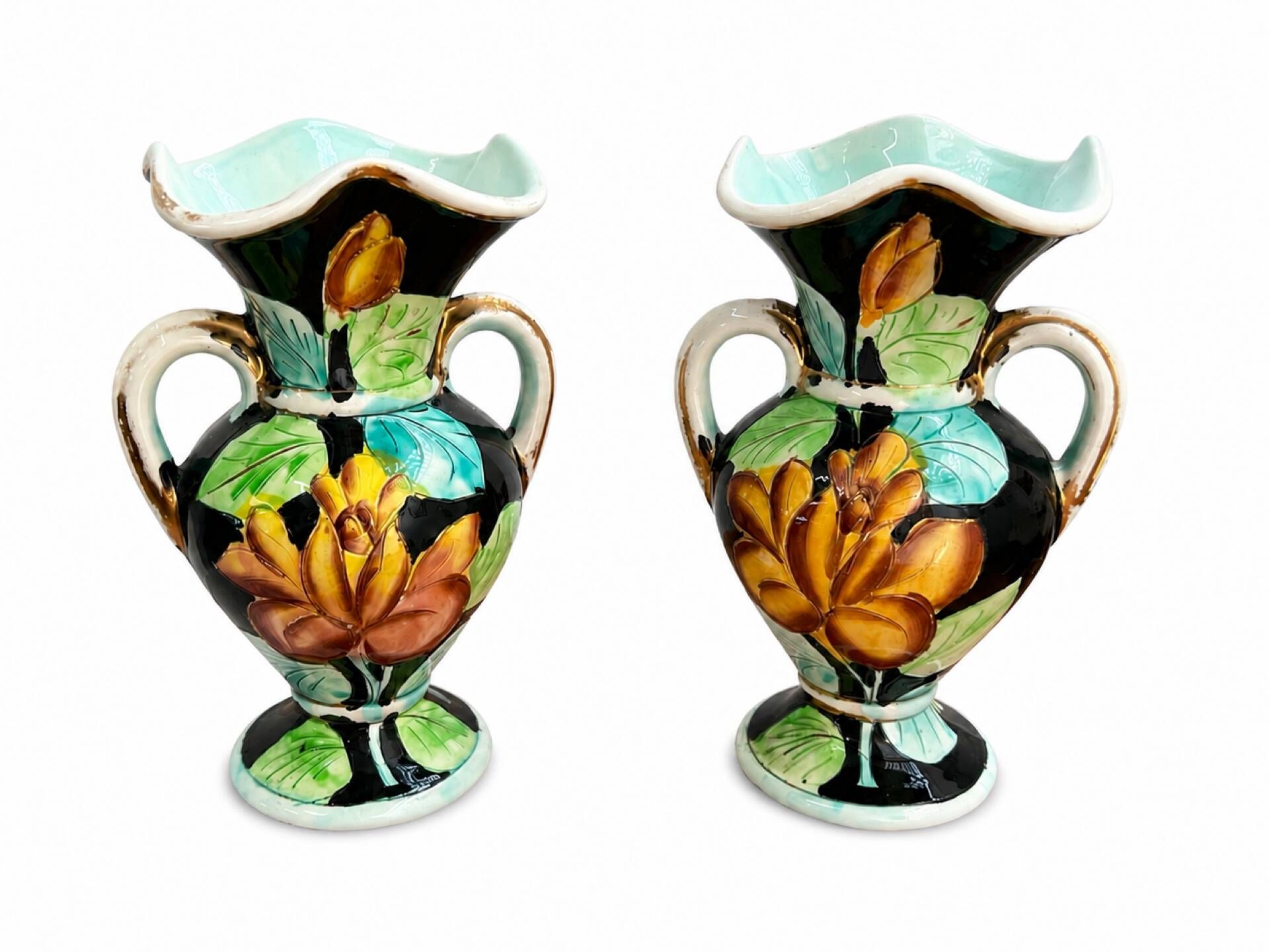 Paire de vases Vallauris 1950