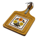 Vintage cheese board