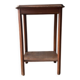 Art Deco bedside table in solid wood