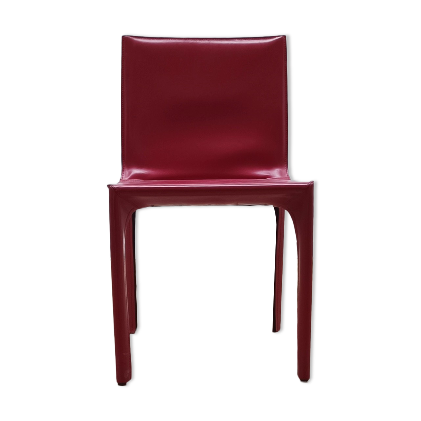 Chaise vintage en cuir