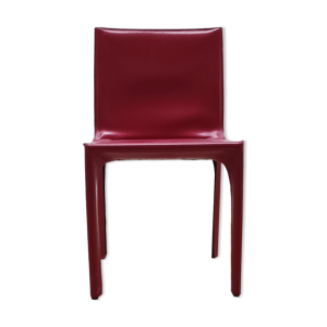 chaise vintage en cuir