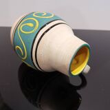 Ceramic W. Germany 474-16 small pitcher vase Retro design vintage 60/70