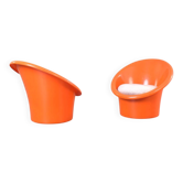 Skopa Lounge Chairs by Ole Gjerløv-Knudsen & Torben Lind for Ikea, 1970s