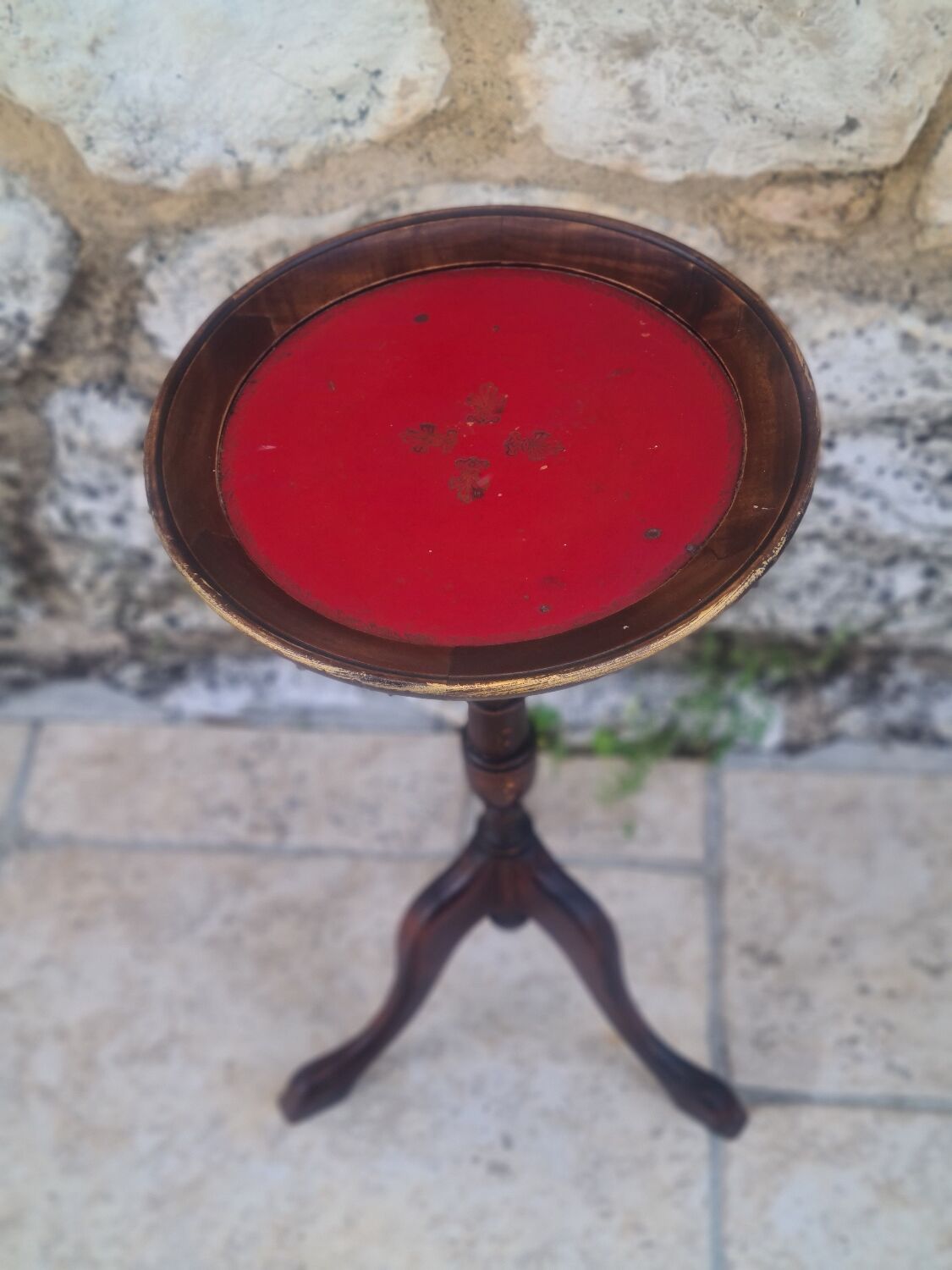 Mahogany pedestal table