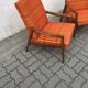 Pair vintage interier praha armchair jiri jiroutek vintage 60s midcentury czechoslovakia