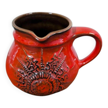 Pichet carafe w.germany 7125-1,2 rouge