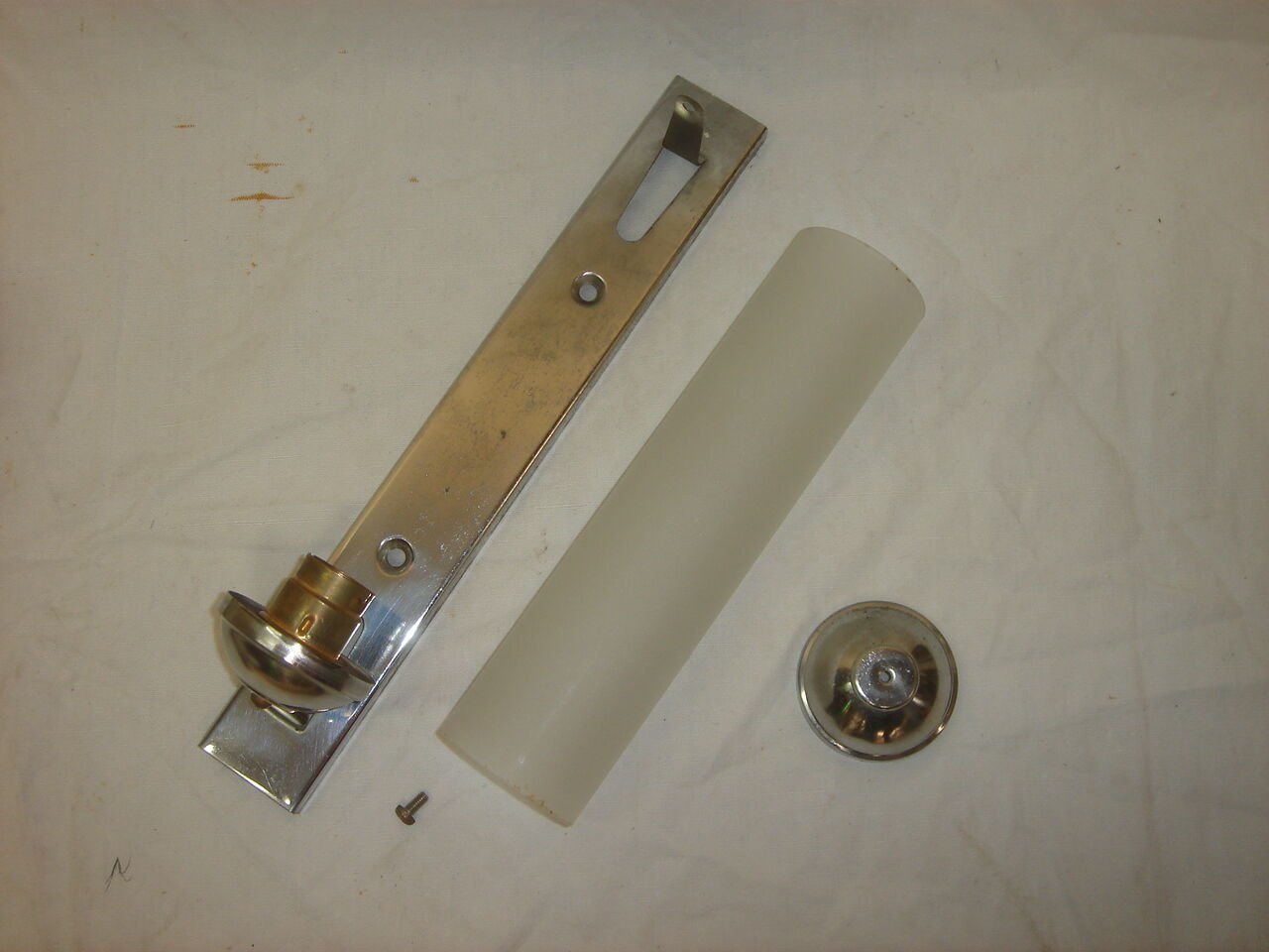 Art Deco train cab sconces