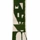 Green fir Berber rug and ecru – Authentic and original artisanal style