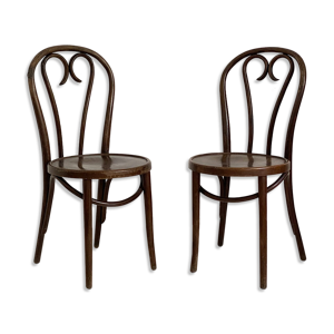 Paire de chaises bistrot