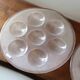 Set of 2 Kosta Boda oyster plates Sweden