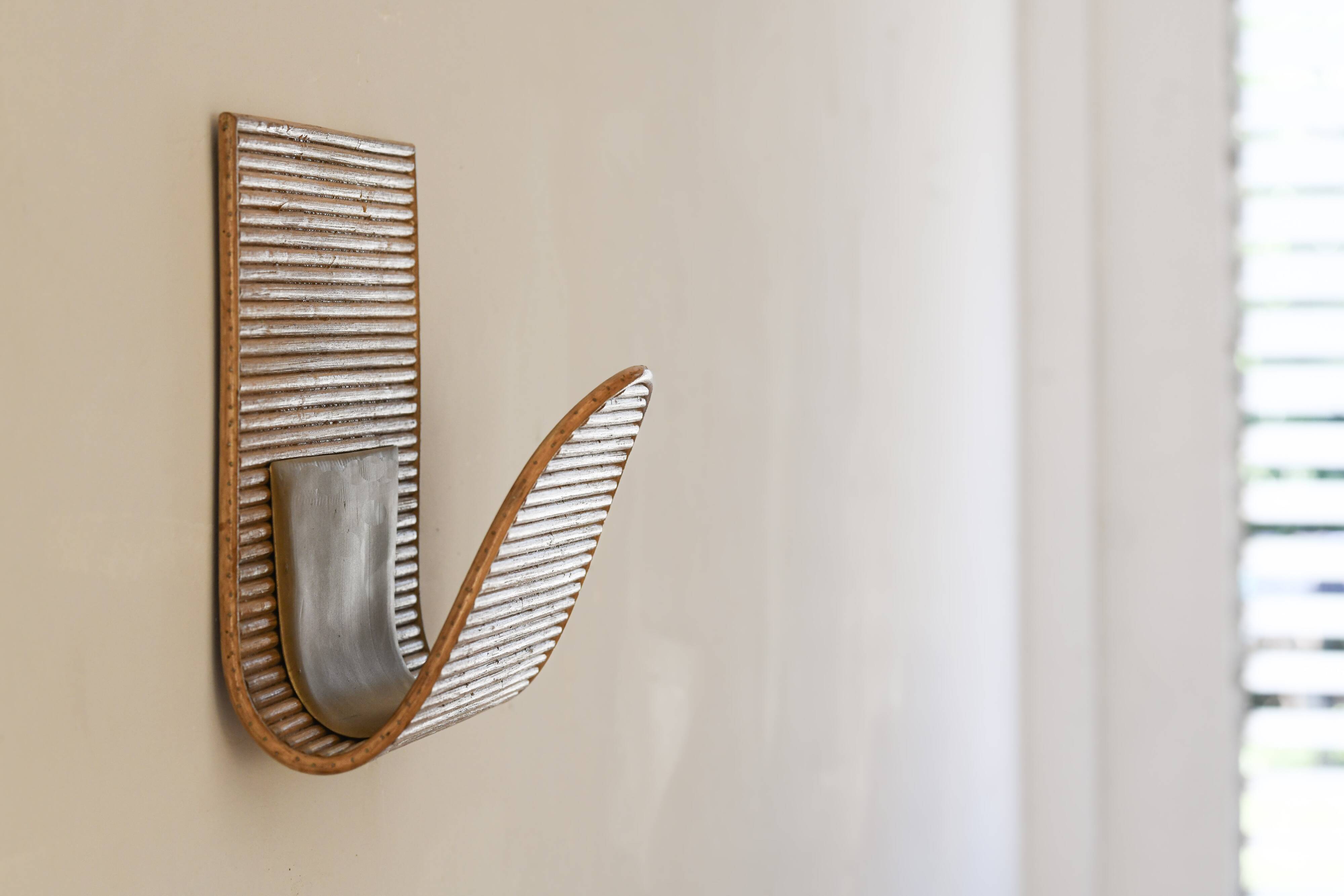 Rattan Modern Wall Mounted Magazine Rack