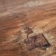 Buffet bas ancien en bois massif XVIII