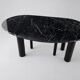 Vintage design marble desk / dining table, 1980s.