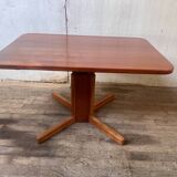 Coffee table raised in Scandinavian teak 1960