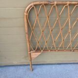 Rattan headboard