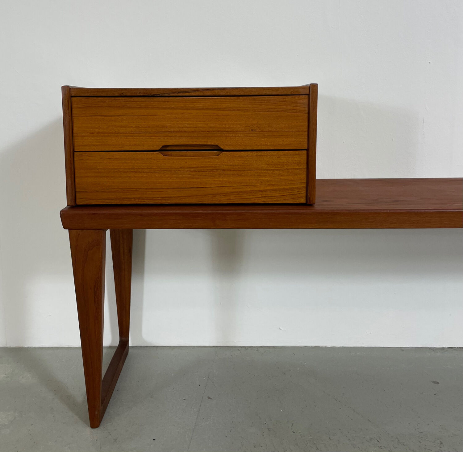Danish teak hallway set by Kai Kristiansen 1960s