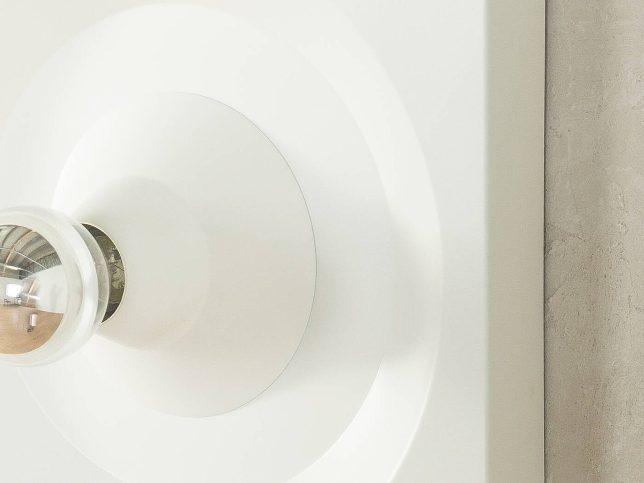 Kaiser Leuchten | Klaus Hempel – Minimalist Space Age wall and ceiling lamp, 1970s