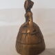 Women's bronze table bell