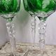 Lot de 4 verres cristal.