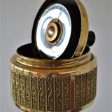 Schleuderascher ashtray in chiseled brass, from Germany in the 50s/60s