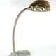 Vintage, lamp, lamp lamp bedside, lampe lamp table lamp metal and cast aluminum, shell, office, art deco lamp, table lamp