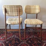 Duo of chairs 60s