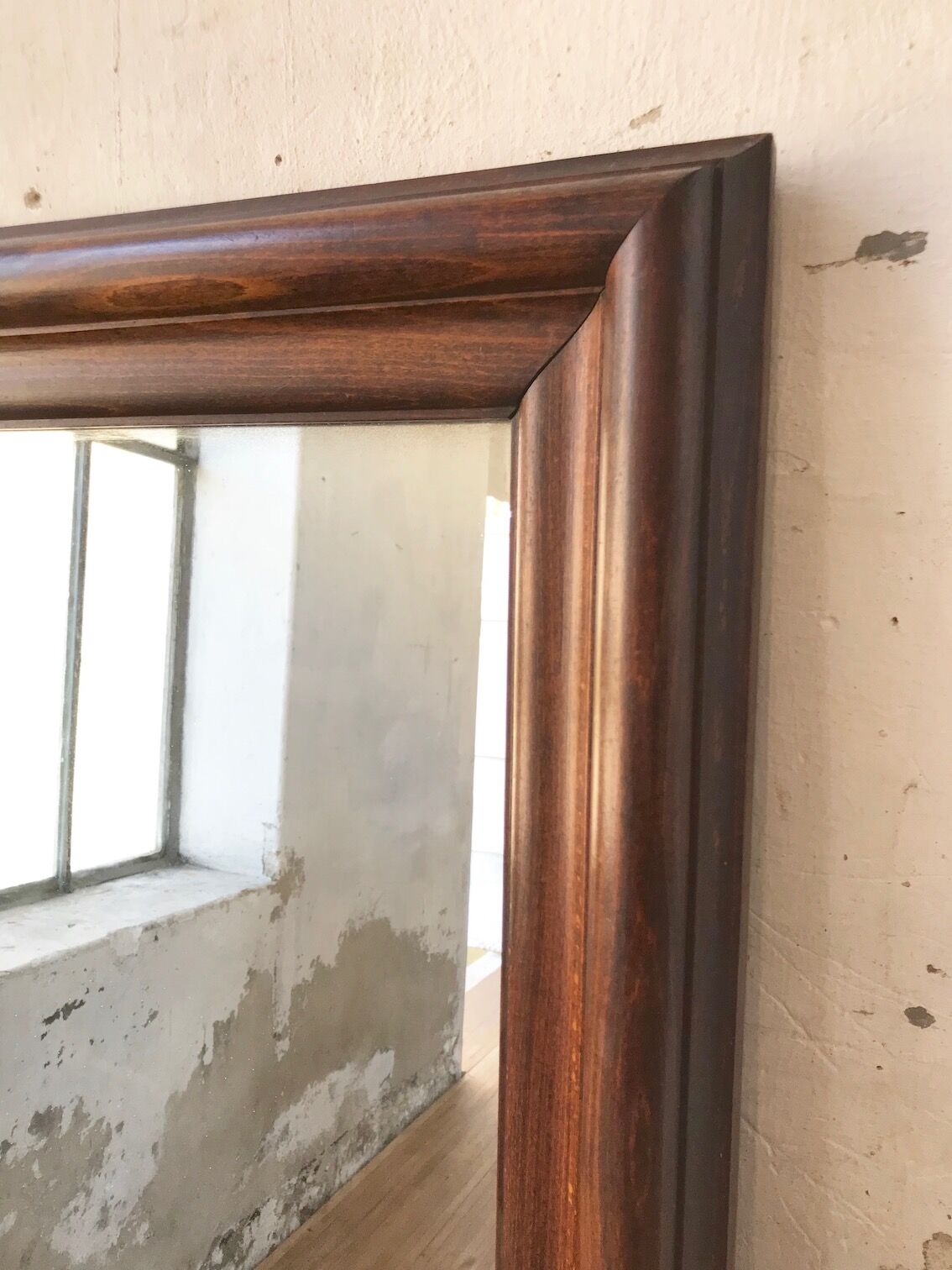 Oak mirror to lay 100x167cm