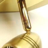 Pair of wall lamps spotlights gold metal Eglo
