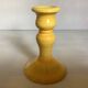 Sun yellow candle holder