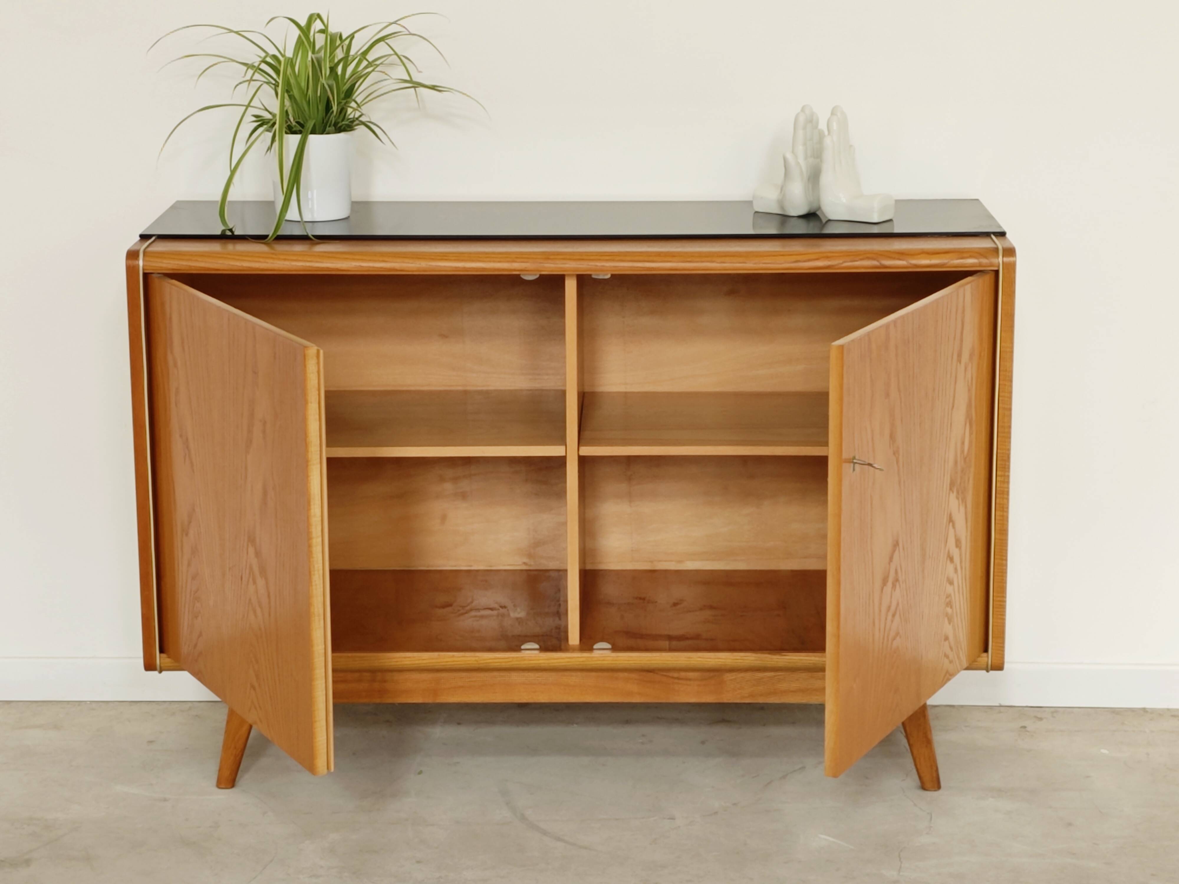 Jitona U-369 low sideboard by Bohumil Landsman and Hubert Nepozitek 1960