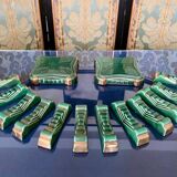 Knife holder + Art Deco bottle coaster