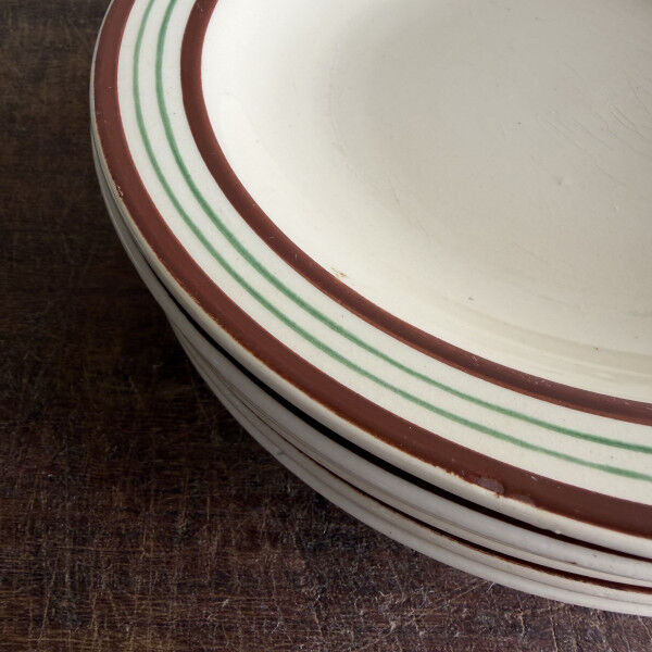 Bistro plates Longchamp x6