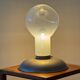 Vintage Italian lamp made of Murano glass.