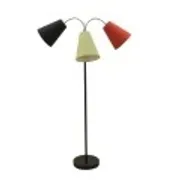 Danish floor lamp with three adjustable arms, metal construction, 2000s