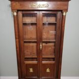 Empire mahogany bookcase
