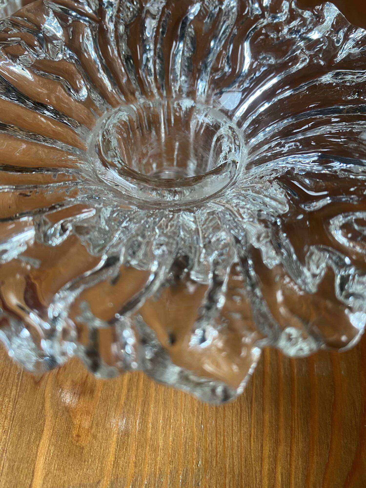 Pair of vintage Scandinavian sunflower candlesticks from the 70s