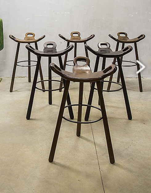 Tabouret "espagnol" 1965