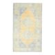 Vintage Turkish Oushak Handmade Wool Cotton Orange Area Rug 104x180