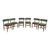 Chaises de salle à manger en teck du milieu du siècle par Ib Kofod Larsen pour G-Plan, années 1960.